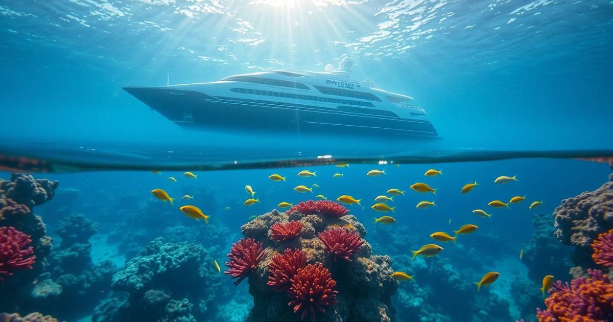 "Exploration sous-marine aux Maldives : Une croisière épique à bord du nouveau navire Crystal Harmony 2025"